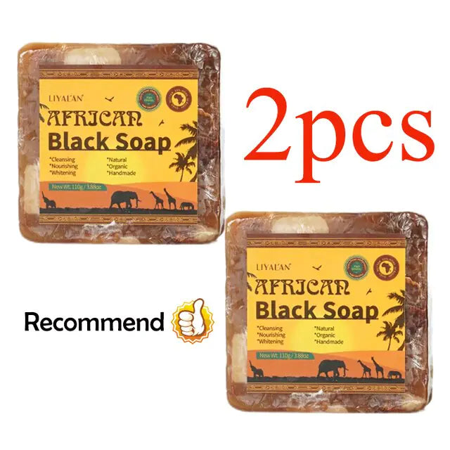 Handmade African Black Soap