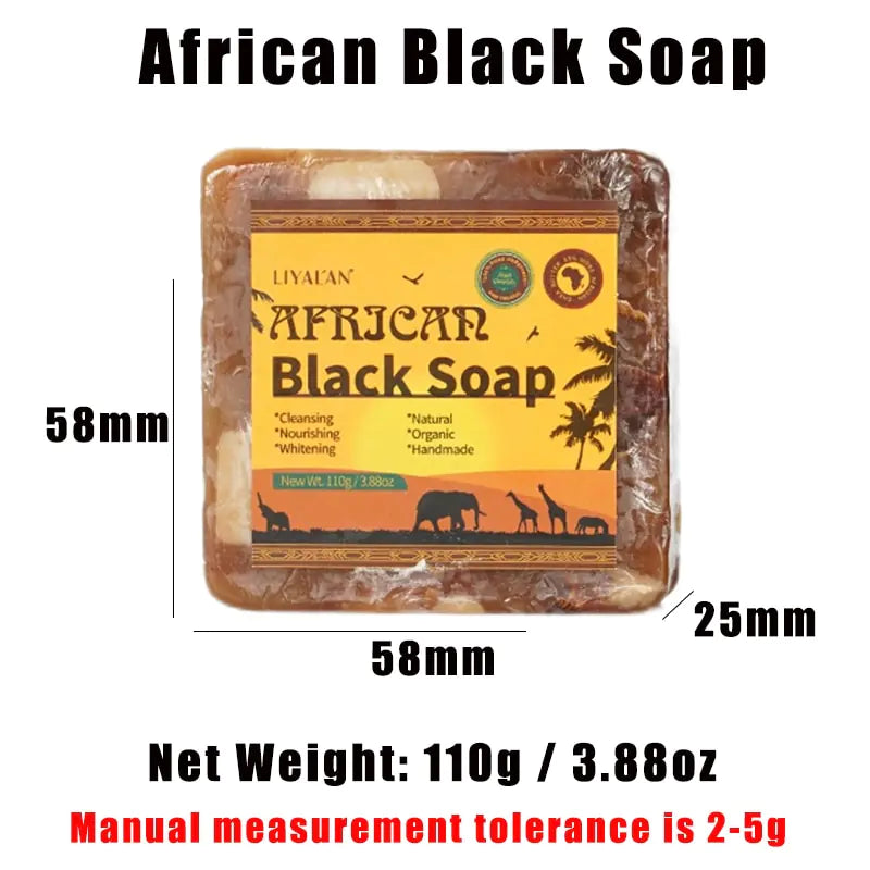 Handmade African Black Soap