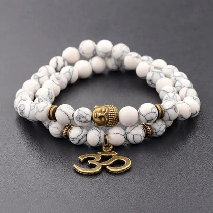 Buddha Charm Bead Bracelet