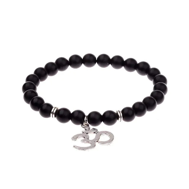 Buddha Charm Bead Bracelet