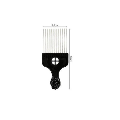 Metal Afro Pick Comb